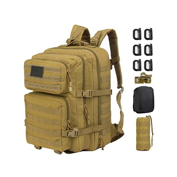 GZ XINXING Military Tactical Backpack – 3 Day Assault Molle Pack for Men