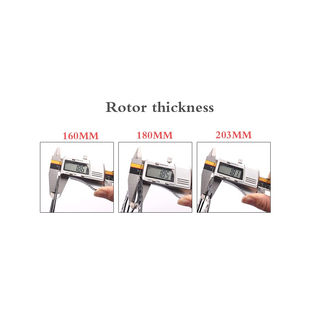 Amazon.co.jp: Tektro ディスクブレーキローター 160mm/180mm