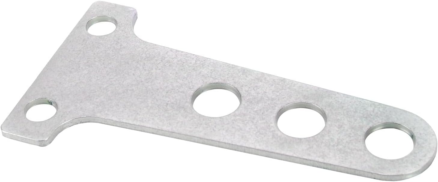 JEGS Bolt-On Exhaust Hanger | Stainless Steel Strap | 5-3/4� High x 3� Wide | 1 Per Package | Made In USA | 3/8" I.D. Snap Grommet | Uses A Separately Available 2" to 4" Band Or Lap Clamp