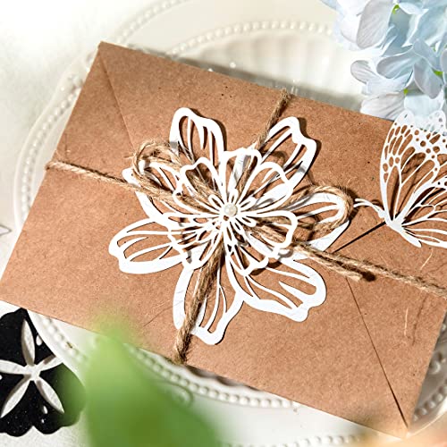 20 Pcs Vintage Cutout Lace Scrapbook Paper Collage Supplies, Small Moon Lace Paper Cut Outs Bulk For Crafts Scrapbooking Card Making Bulletin Board Classroom Cards Baby Shower Kids Boys #TOP5