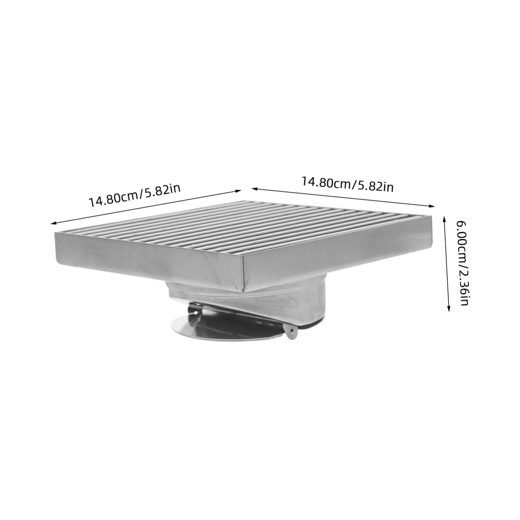 Rejilla de Desagüe de Acero Inoxidable para Patio Exterior