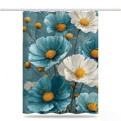 �V�����[�J�[�e�� 240cm �� x 200 cm �� ���� �������J�[�e�� �x�[�W�� shower curtain �T �h�� �Ռ� ������ �|���G�X�e���� ���C��J�[�e�� �ډB�� ���d���t�� �o�X�J�[�e�� �t�b�N 12�t�� ���H���t���ȒP 240 x