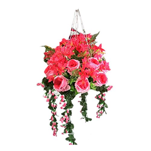 Buy Gujarat Artificial Rose Flower (110 Flowers) Pink Online at Low