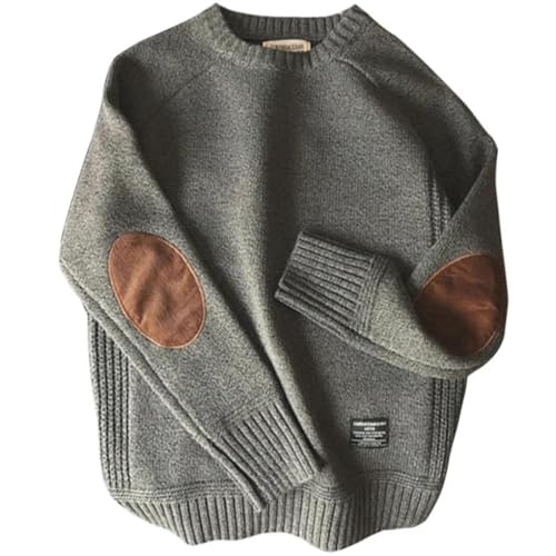 Bciopll Men O Neck Causal Knitted Sweater Streetwear Color Block Knitted Pullover2