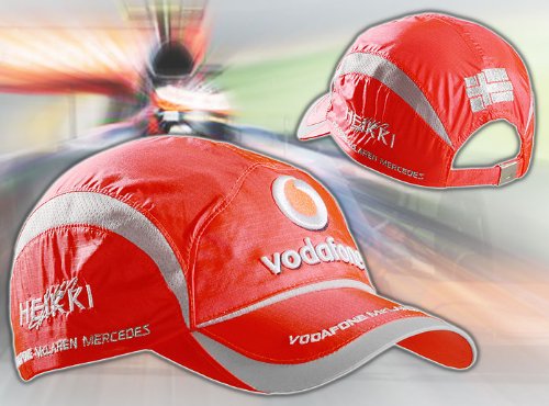 VODAFONE MCLAREN Mercedes HEIKKI KOVALAINEN Adults Cap : Amazon
