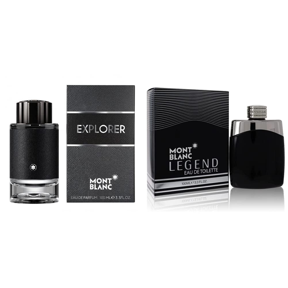 MontblancExplorer Eau de Parfum, 100 ml & Legend Eau de Toilette, 100ml