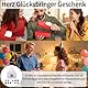 Chanumetal 12 Set Glückssteine Herz für Kinder, 2 × 2 × 0.6 cm Bunte Herzen Edelsteine für Kinder mit Magische Stine Regenbogen Grußkarten, Mitgebsel Kindergeburtstag Gastgeschenke