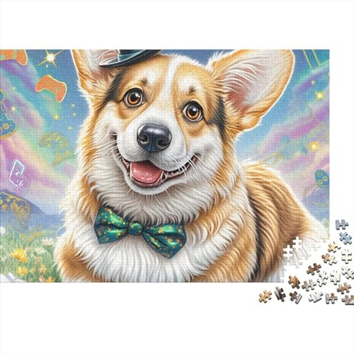 Puzzle de Corgi de 1000 piezas para disfrutar de tardes relajantes de juego en familia y adultos
