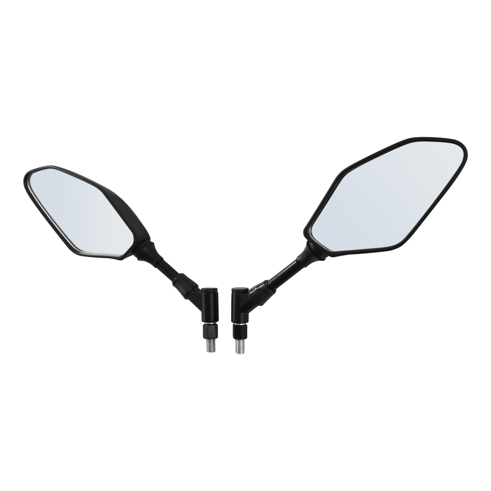 Espejo retrovisor XTZ700 de aluminio robusto con acabado negro de alta resistencia 4