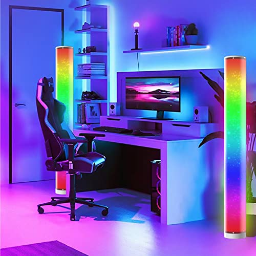 Rgbic Floor Lamp, Smart Standing Lamp With Remote & App Control, Color Changing Led Corner Lamp With Music Sync And 16 Million Colors, Modern Floor Lamps For Living Room Bedroom Gaming Room #TOP4