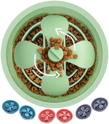 Slow Feeder Dog Bowl – Anti-Choke Maze Design For Large Dogs, Non-Slip & Suction Base