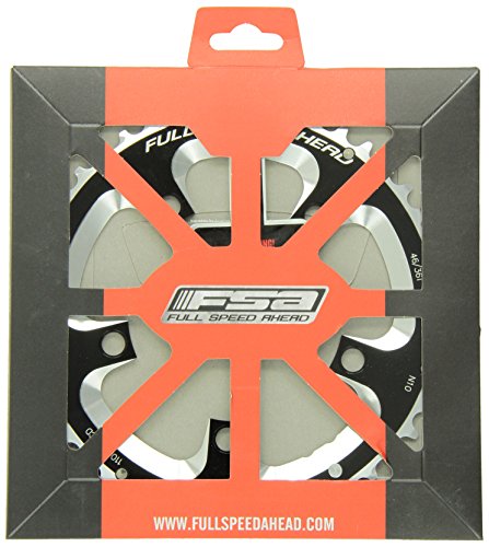 FSA 371-0250A Super Road 110X50T Chain Ring, Black