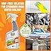 CLR Brands Calcium, Lime & Rust Remover with Cling, 22 oz. Spray Bottle, Adheres to Hard-to-Reach Surfaces, Blasts Calcium, Dissolves Lime Deposits, Zaps Stubborn Rust Stains and Hard Water Deposits