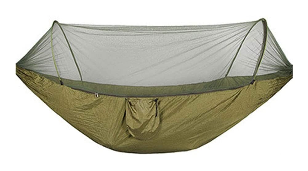 Hamac de Camping en Nylon Parachute avec Filet