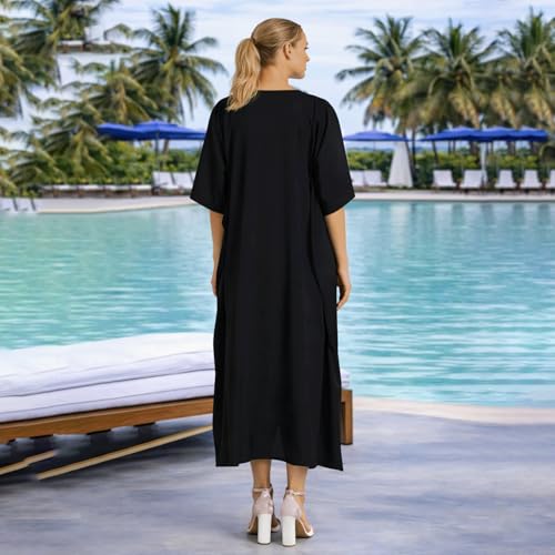 Image of Miss Lavish London Women's Kaftan- Kaftan Dress for Casual, Party, Evening, Vacation and Everyday Wear