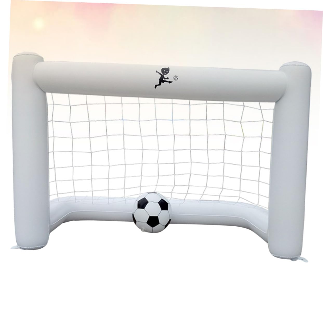 da Calcio Gonfiabile con Rete Resistente e Facile da Trasportare per Indoor e Outdoor per Spiagge e Parchi