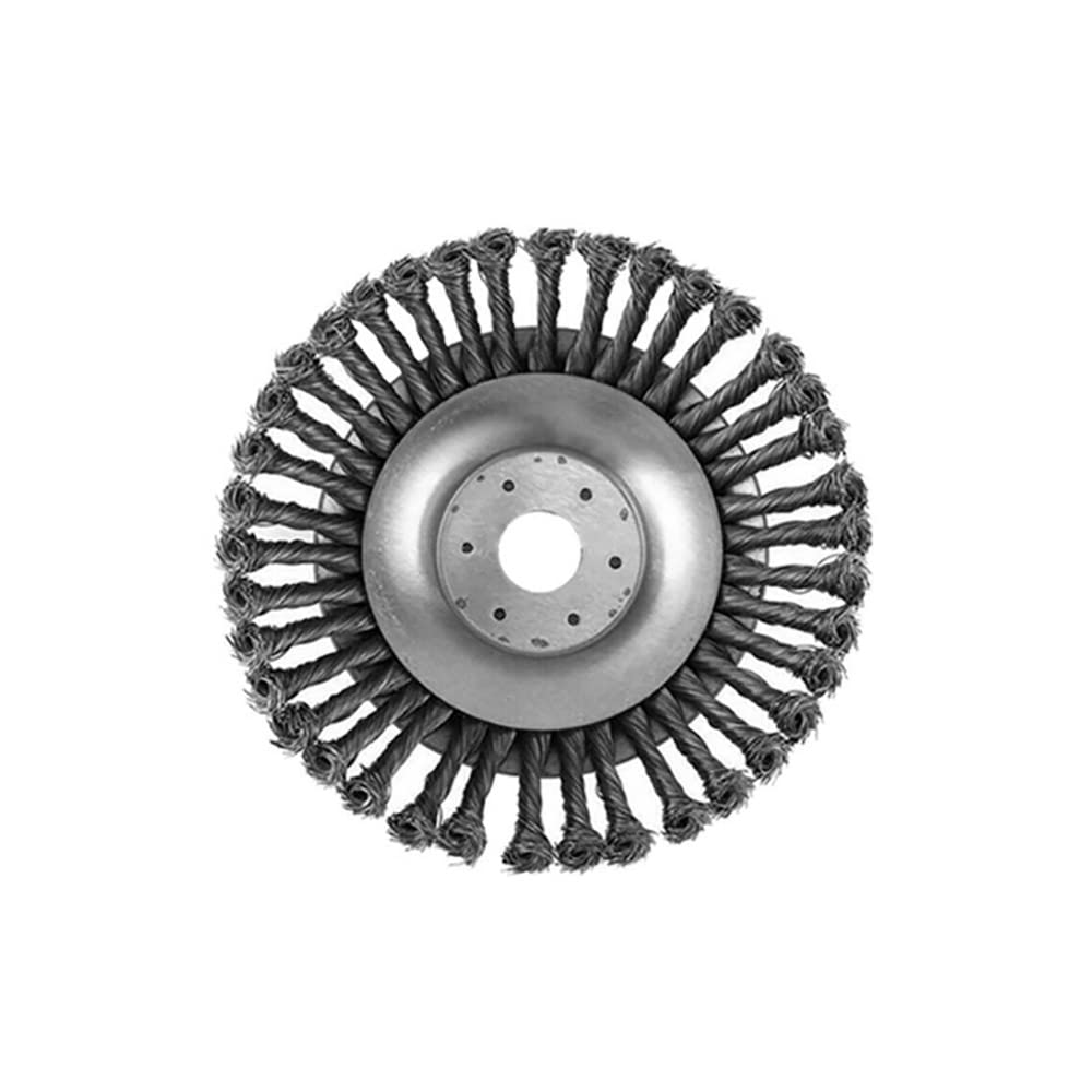 TopHomer 200mm Grass Trimmer Cutter Head, Twisted Steel Wire Weed Brush Lawn Mower Attachment for Lawn Mover Strimmer