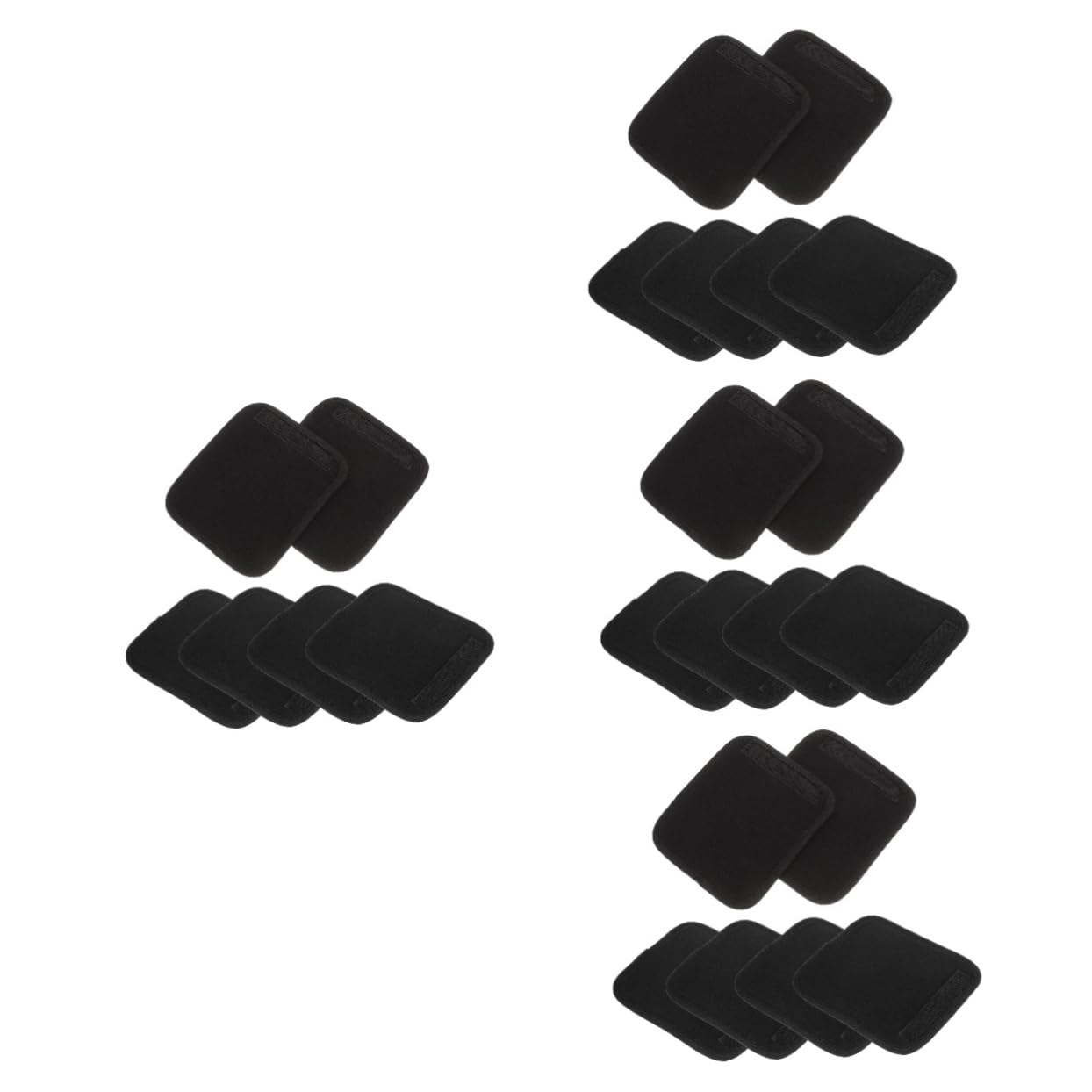 GANAZONO 24pcs Comfortable Shoulder Strap Pads for Backpacks Simple Design Shoulder Pads for Heavy Load Support Easy Installation Padding for Enhanced Comfort and