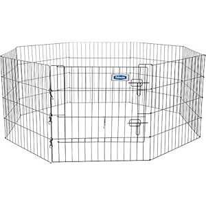 Exercise Pen with Step Through Door