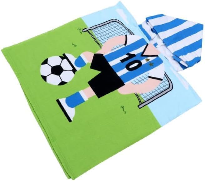 Tofficu Towel Cloak Bath Towel Cape Soft Absorbent Hooded Cape for Boys Beach Pool Bath Use