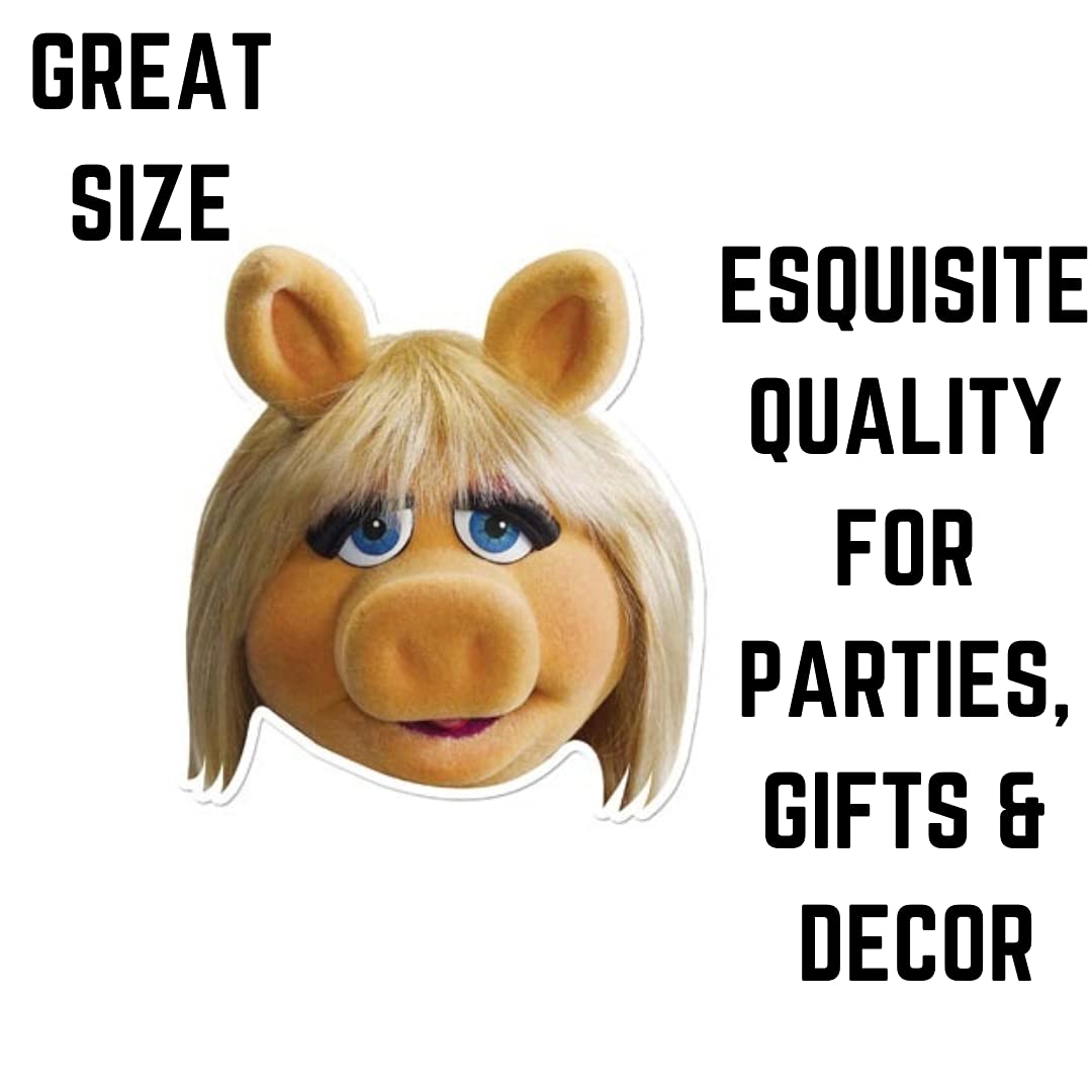 Disney Moana Pua Pig Gesichtsmaske Aus Karton – Für Kindergeburtstage & Mottopartys, 20 X 29 Cm