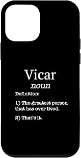iPhone 12 mini Vicar / Vicars / Catholic Funny Fake Definition Saying! Case