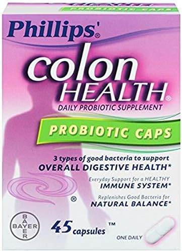 Phillips Colon Health, Probiotic Caps, 45 ct.