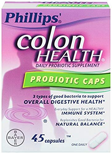 Phillips Colon Health, Probiotic Caps, 45 ct.