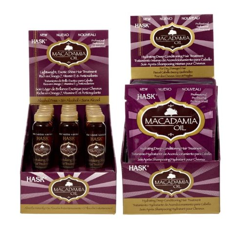 Hask Macadamia Olio revitlizing Hair Treatment 1oz...