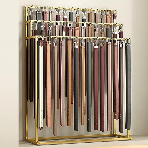 Wall-Mounted Display Rack for Convenience Stores - Automatic Cigarette Holder, Space-Saving Metal Storage Organizer for Ties, Scarves, and Belts