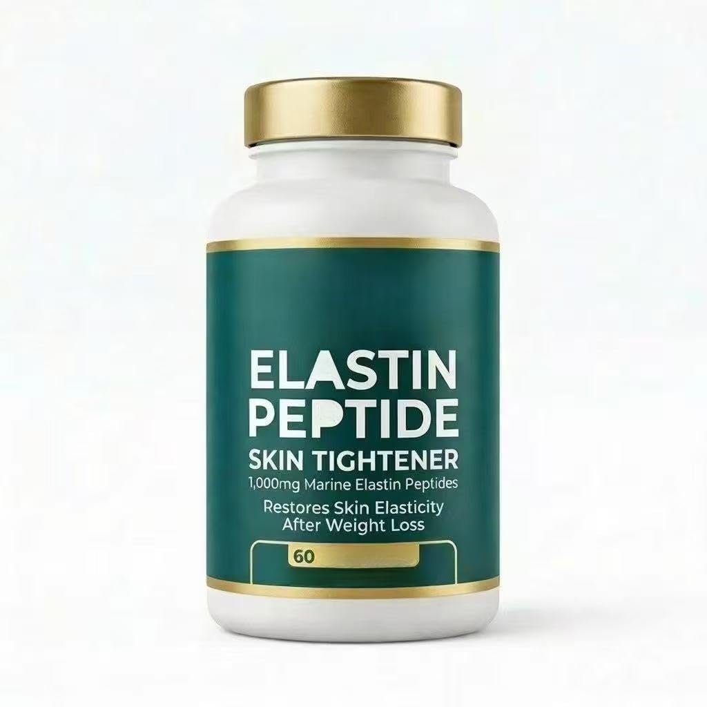 Peptidi di elastina, promuovono l'elasticità della pelle, nutrono, promuovono la lucentezza naturale, rassodano la pelle, idratano e idratano, adatti sia a uomini che a donne