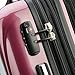 DELSEY PARIS Helium Aero Hardside Expandable Luggage with Spinner Wheels, Peony Pink, Carry-On 19 Inch