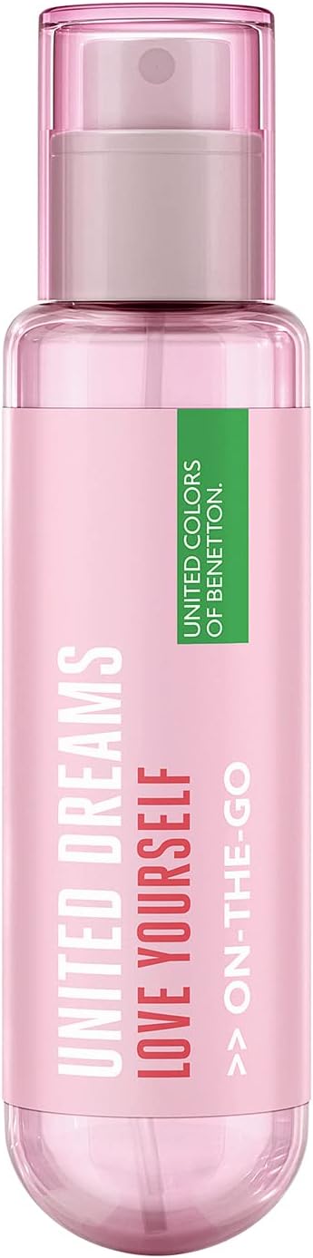 United Colors of BenettonOn - The - Go United Dreams Love Yourself for Women's Eau de Toilette Spray 30ml