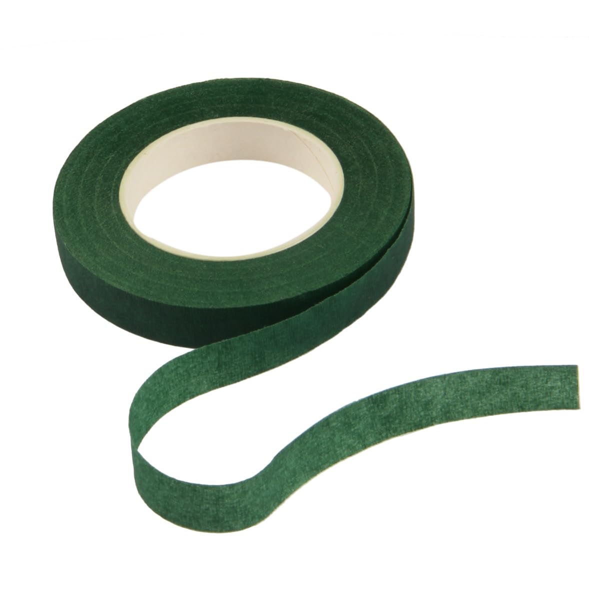 YUXIANG Floral Tape,1 Roll Flower Tape 1/2inch Wide 30yards Dark Green Tape for Bouquets Floral Arranging Stem Wrap Craft Projects Corsages (Dark Green)