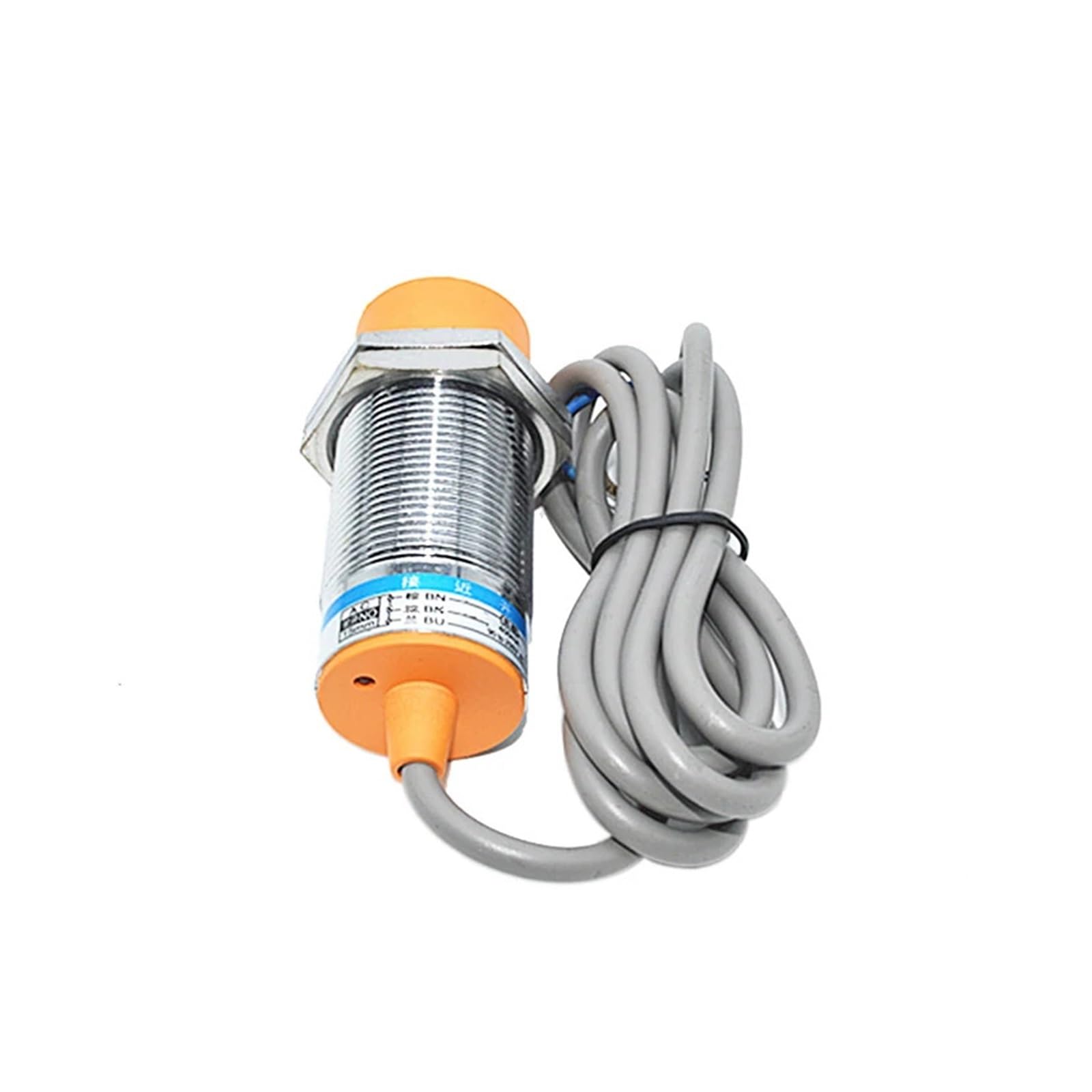 QAZXSEMUI LJC30A3-HZ capacitive Proximity Sensor M30 Cylinder Switch 3-Wire NPN NO NC 25mm Detection Distance