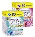 Produktbild Weißer Riese Universal + Color Duo-Caps, Colorwaschmittel + Universalwaschmittel 160 (2x 80) Waschladungen extra stark gegen Flecken