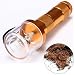 Electric Allloy Metal Grinder Crusher Crank Tobacco Smoke Spice Herb Muller Gold