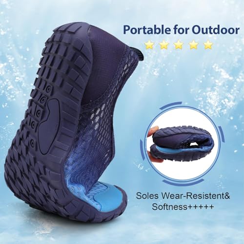 Image of Spesoul Water Shoes for Women Men Quick Dry Aqua Socks for Swim Beach Pool Hiking Training Summer Sandals Outdoor Zero Drop Barefoot Shoes
