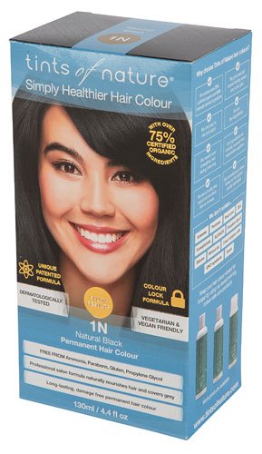 Tints of Nature Permanent Colour 1N Natural Black -- 4.4 fl oz - 3PC
