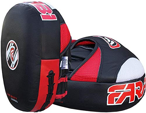 Farabi Focus Pads Air Hand Mitts Muay Thai kick boksing stansen pads