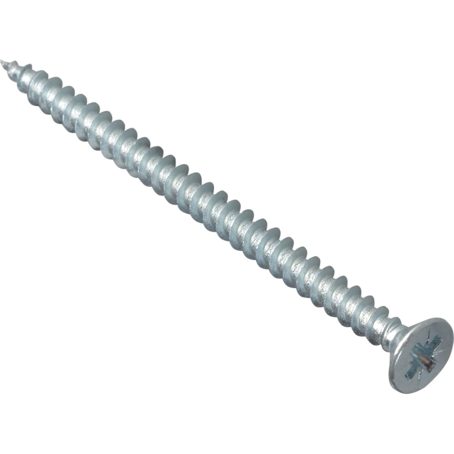 ForgePack Multi-Purpose Single Thread Screws | 4.0 x 60mm | Zinc Plated | Pack 12