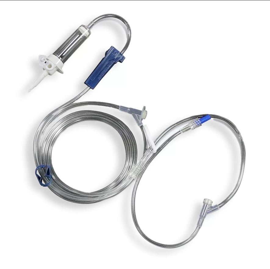 Aniset IV Administration Set, 20 Drops, Size 2.45m