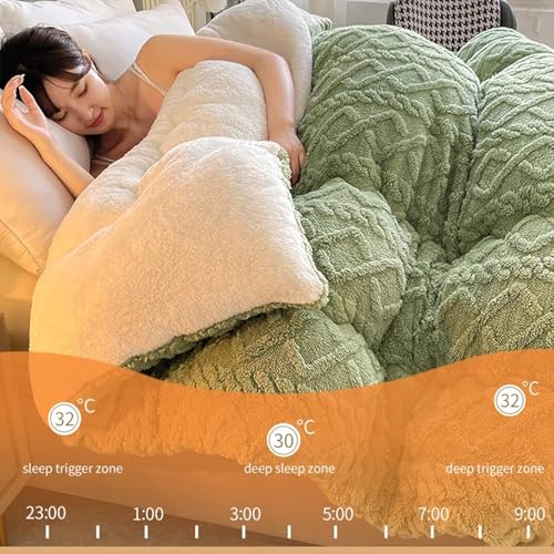 Manta de invierno acogedora para noches frías de hogar 5