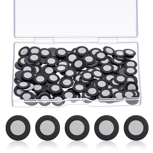 Image of Kingdder 500 Pcs 3D Magnetic Tracking Dot for Scanner Scanning Reference Point Marker Diffuse Reflection Positioning Targets for 3D Scanning (Inner 6.0 mm Outer 10 mm)