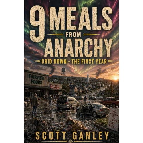 9 Meals from Anarchy Audiolibro Por Scott Ganley arte de portada