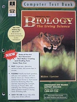 Paperback Computer Test Bank: Biology the Living Science Book