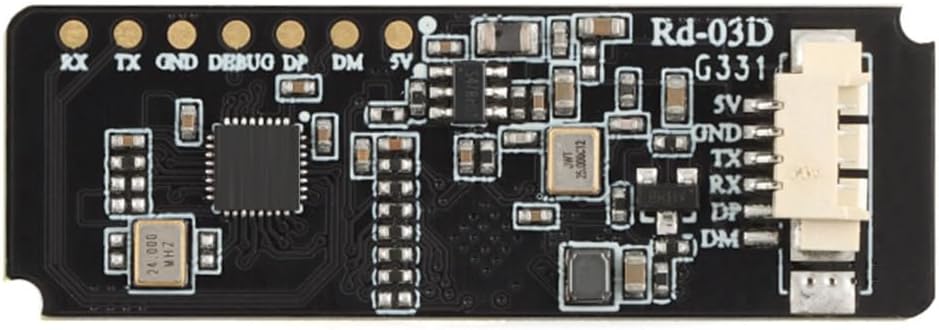 Rd-03D 24G Multi-Target Human Motion Trajectory Localization and Tracking Radar Module On-Board PCB Antenna Easy Install