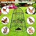 6 Pcs Garden Cloches for Plants, Metal Extra Large Chicken Wire Cloche Plant Covers, Garden Netting Plant Protectors from Animals to Keep Squirrel, Rabbit, Chicken and Bird Out 17