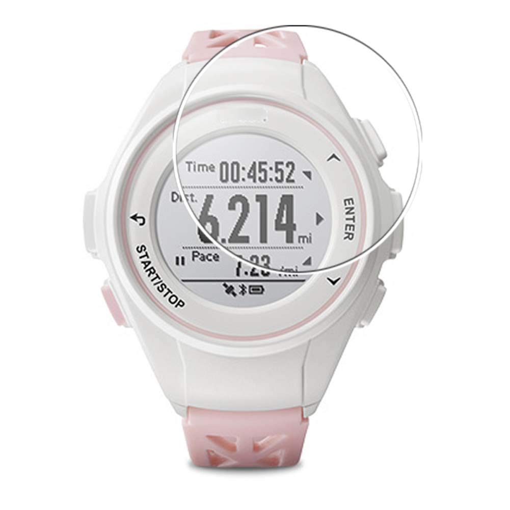 Vaxson Pack of 3 9H Tempered Glass Film, Compatible with Epson ProSense 17 Smartwatch Hybrid Watch, Tempered Glass Screen Protector