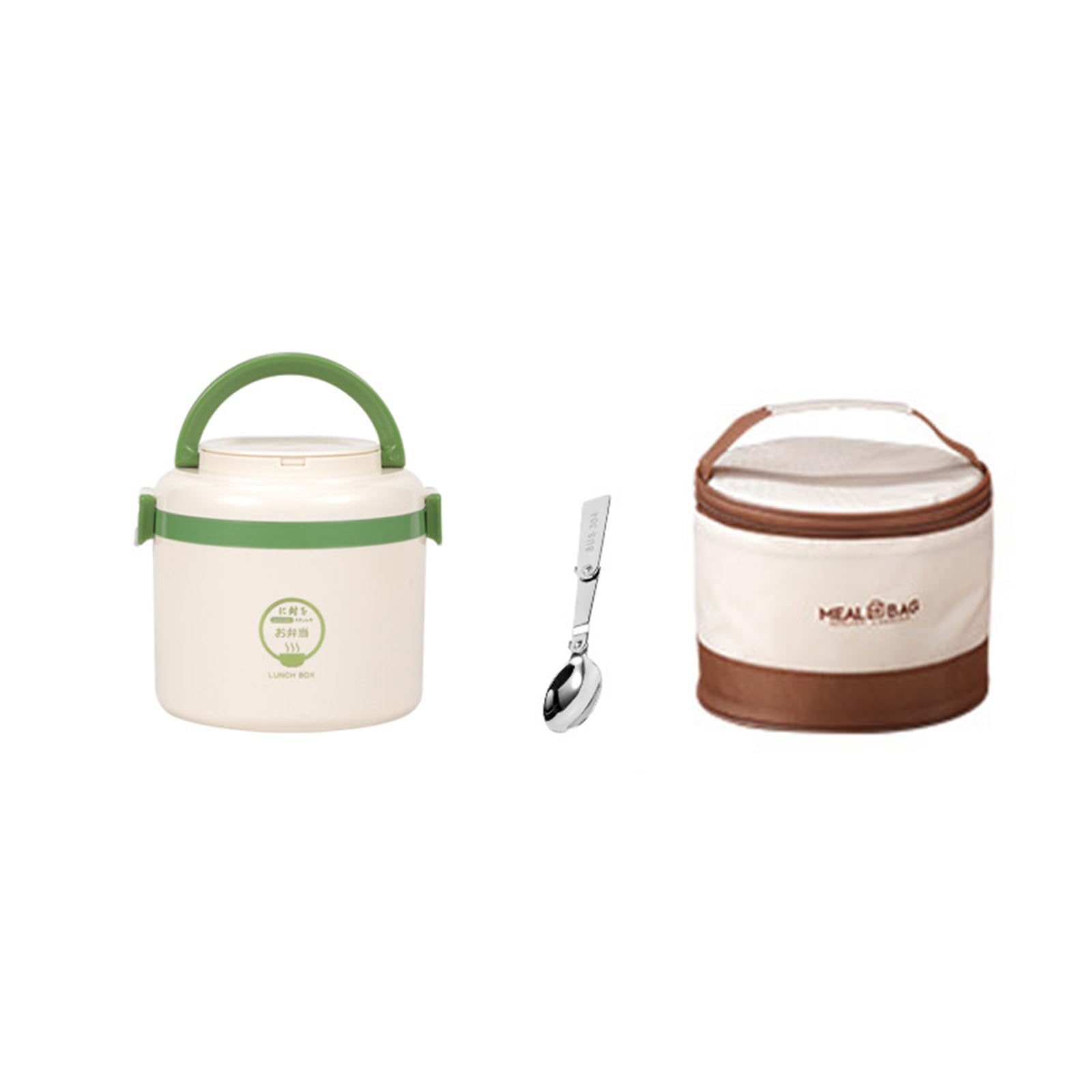 Einzigartige 304 Edelstahl-Lunchbox, auslaufsicher, Silikondichtung, Thermobehälter für Arbeit, Picknick, Mittagessen für die Schule
